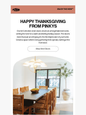 PINKYS - Happy Thanksgiving from Pinkys