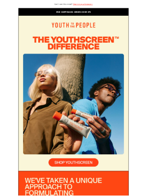 Youth to the People - You're Missing Out: YouthScreen is Waiting for You