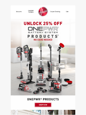 Unlock 25% Off ONEPWR