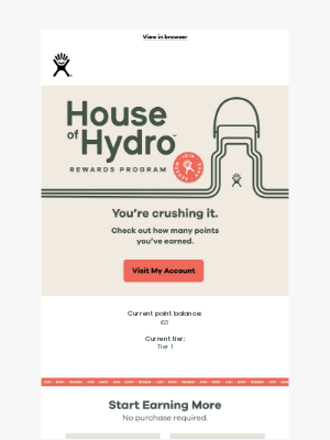 Hydroflask - You're so close to a reward