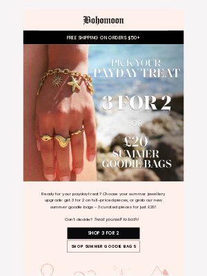 Bohomoon - Pick Your Payday Treat 🎉