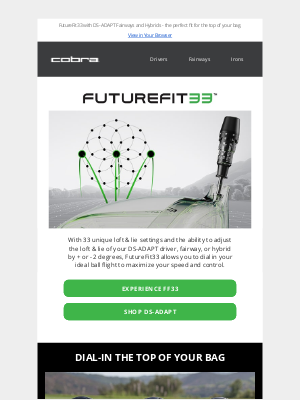COBRA PUMA GOLF - DS-ADAPT Fairways and Hybrids