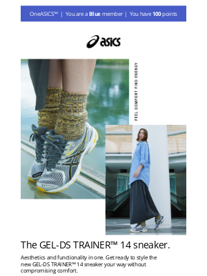 ASICS (United Kingdom) - The GEL-DS TRAINER™ 14 sneaker.