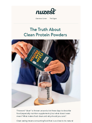 Nuzest USA - Nuzest is upping the protein game