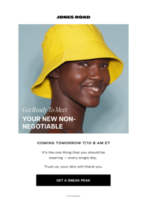 Jones Road Beauty - Tomorrow: A New Essential Arrives