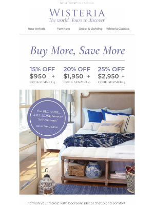 Wisteria - Rest Easy—Now Up to 25% Off