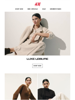 H&M - Crisp, luxe looks