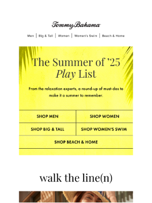 Tommy Bahama - Just Dropped! The July Edit Is Here