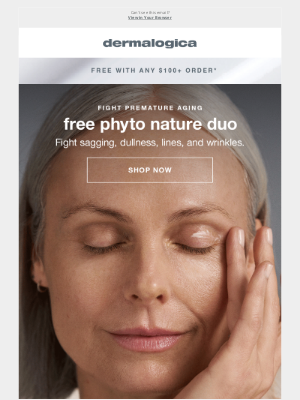 Dermalogica - Have you claimed your FREE age-fighting duo?