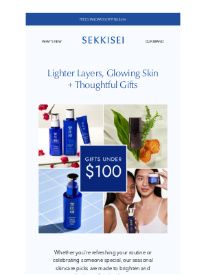 Sekkisei-usa - Beautiful, spring skincare under $100 🌸
