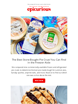 Epicurious - The best store-bought pie crust