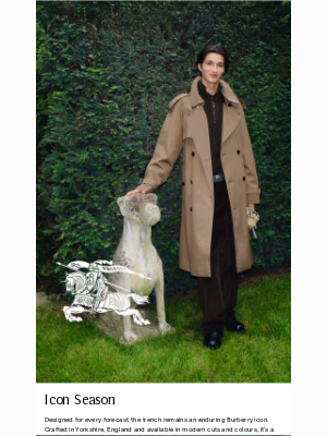 Burberry (United Kingdom) - The latest trench coats for men