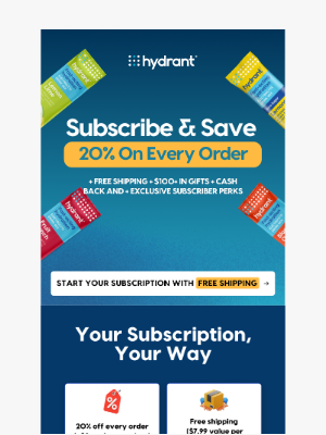 Hydrant - ⭐️ Subscribe & Save 20% On Every Order ⭐️