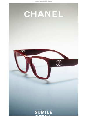 CHANEL - Subtle Detail — CHANEL Eyewear