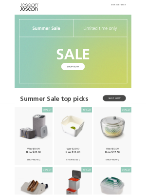 Joseph Joseph - Our top picks →