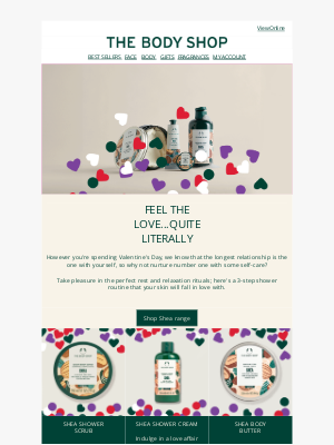 The Body Shop (United Kingdom) - It’s love at first lather this Valentine’s Day