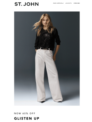St. John Knits - 60% Off Shimmering Standouts