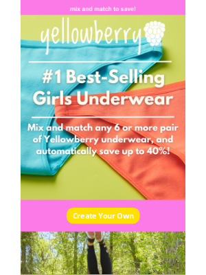 Yellowberry - Create Your Own Underwear Bundle