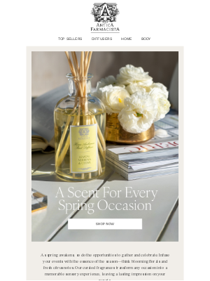 Antica Farmacista - Scent Your Spring Soirees