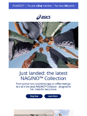 ASICS (United Kingdom) - The latest NAGINO™ Collection is here.