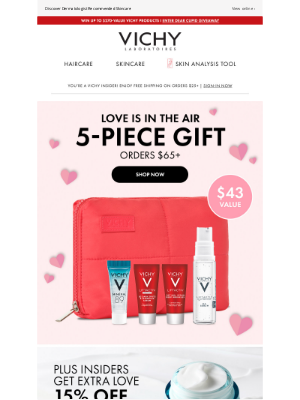 Vichy - Last Hours! Your $43-Value Valentine's Gift