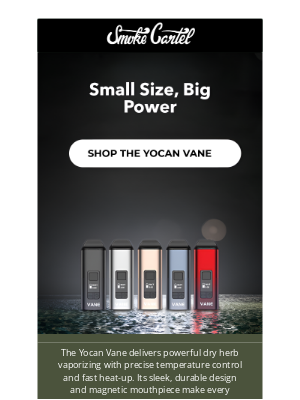 Smoke Cartel - Yocan vane: power and precision in your palm