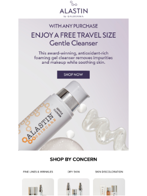 ALASTIN Skincare - Ends Tomorrow! FREE Travel Size Gentle Cleanser with Every Order
