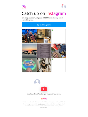 Instagram - xxx, catch up on moments you've missed
