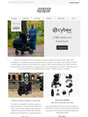 Mamas & Papas (United Kingdom) - Meet your perfect CYBEX pushchair