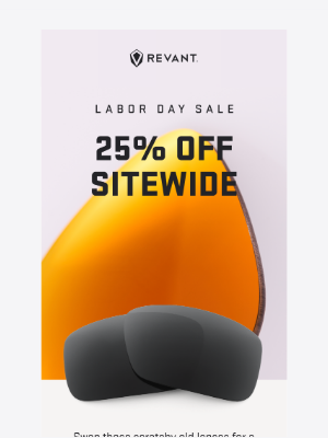 Revant Optics - Don't Miss 25% Off Lenses!