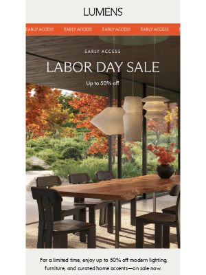 YLighting - Early Access Labor Day Sale—Save up to 50%