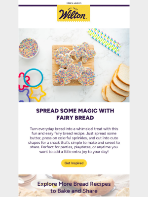 Wilton Cake Decorating & Recipes - 🍞 Make Fairy Bread in Minutes ✨