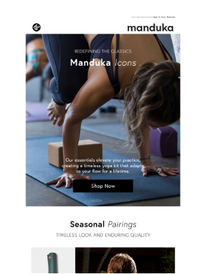 Manduka - This season's favorites