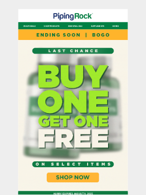 Nutrition Express - Buy 1 Get 1 Free Ends Tomorrow!