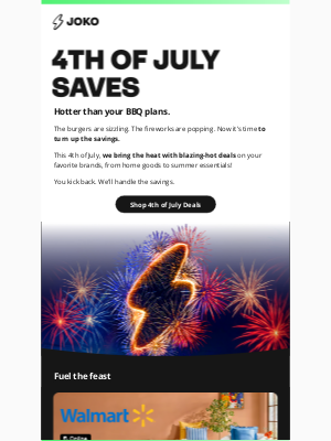 Joko - These deals are hotter than your grill 🔥