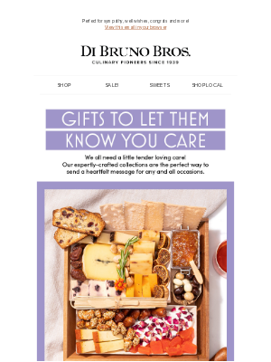 Di Bruno Bros. - Brighten Their Day with our Gourmet Gifts 🌸