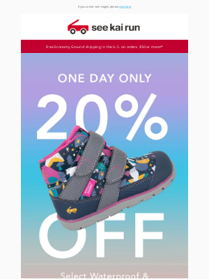 See Kai Run - One Day Only - Winter Boot Sale!
