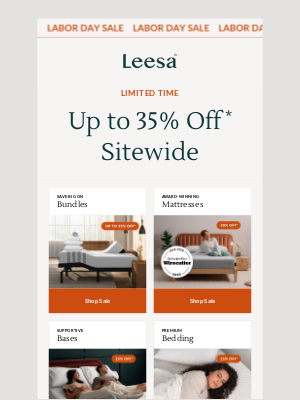 Leesa - Don’t worry, the sale is STILL ON