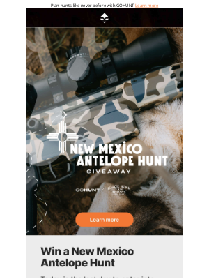goHUNT - Last Shot: Antelope Hunt Giveaway!