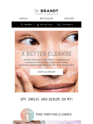 dr. brandt Skincare - Good Skin Starts at The Sink