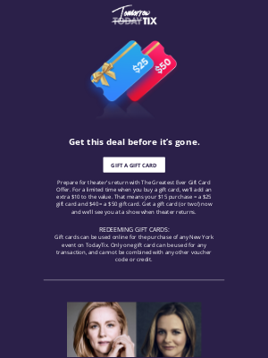 Todaytix Email Marketing Strategy &Amp; Campaigns | Mailcharts