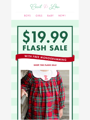 Smocked Threads by Cecil and Lou - 🎉 $19.99 Holiday Styles - FREE monograms!