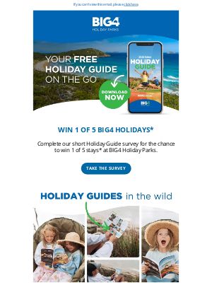 BIG4 Holiday Parks of Australia Pty Ltd - Stephanie, win an amazing BIG4 holiday 🌟