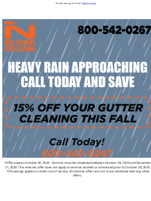 Ned Stevens Gutter Cleaning Email Marketing Strategy Mailcharts