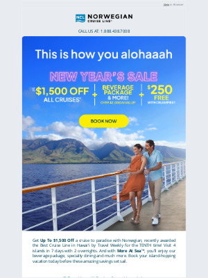 Oceania Cruises - Save big on your Hawaiian escape 🌺