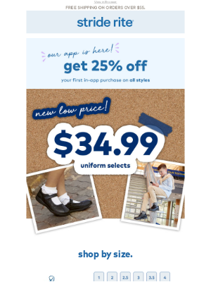 Stride Rite - Only $34.99! New Low Price!