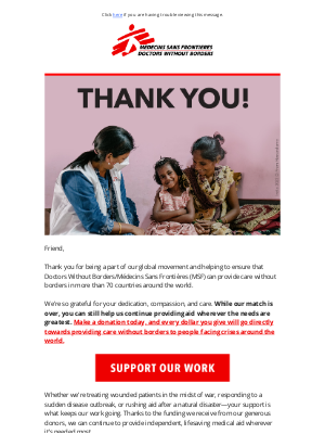 Doctors Without Borders - Together, we’re saving lives