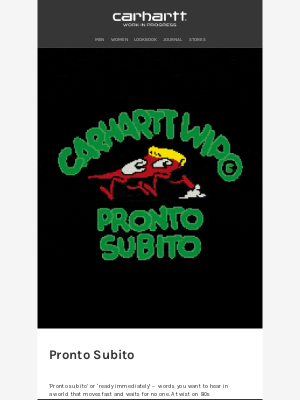 Carhartt WIP - Pizza & Pixels
