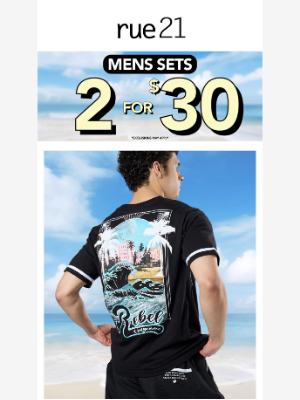 rue21 - Dear Men, You deserve to be spoiled too!! 👔🥳