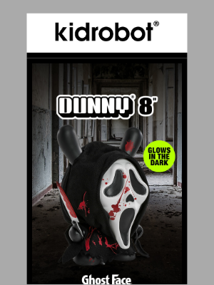 Kidrobot - 🔪 NEW: Ghost Face Dunny Is Here to Slay